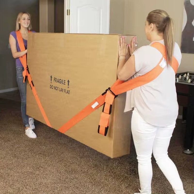 2-Person Lifting and Moving Strap Moving Strap Heavy Duty Lifting Strap Lifting Rope Moving Belt Lift Move and Carry Furniture
