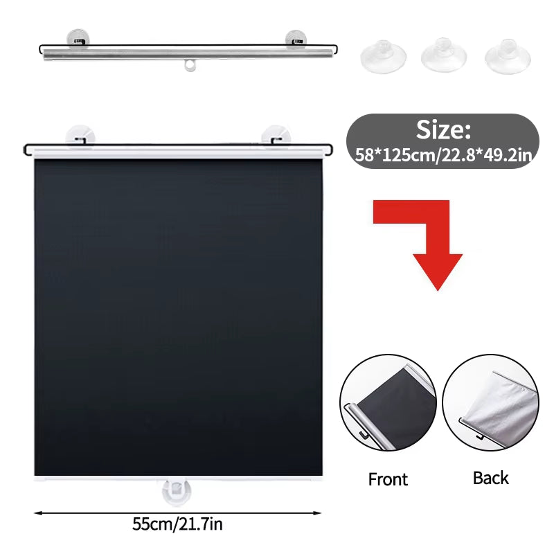 Retractable Roller Sunshade - Crazy Productz