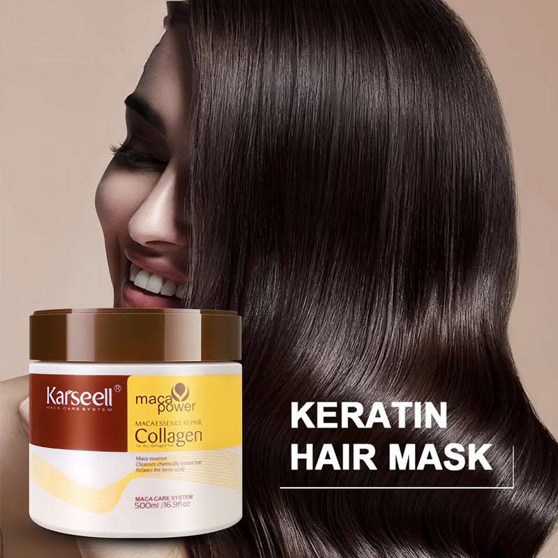 Karseell Collagen Hair Mask + Argan Oil Set for All Hair Types