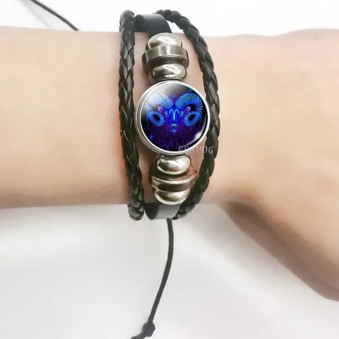 Zodiac Sign Luminous Bracelet