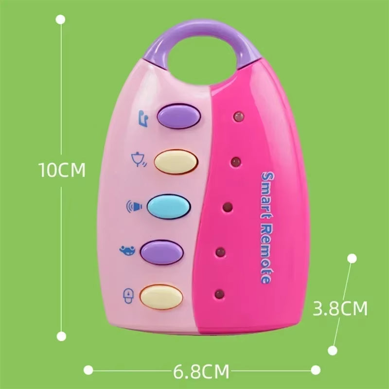 Baby Early Education with Lights and Music Simulation Car Key Simulation Car Sound Effect Early Education Educational Fun Toys