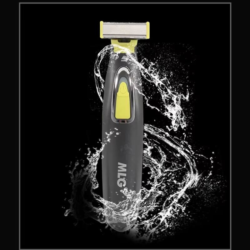 USB Rechargeable Water-Washable Shaver Electric Shaver Epilator Double-Sided Tooth Shaver