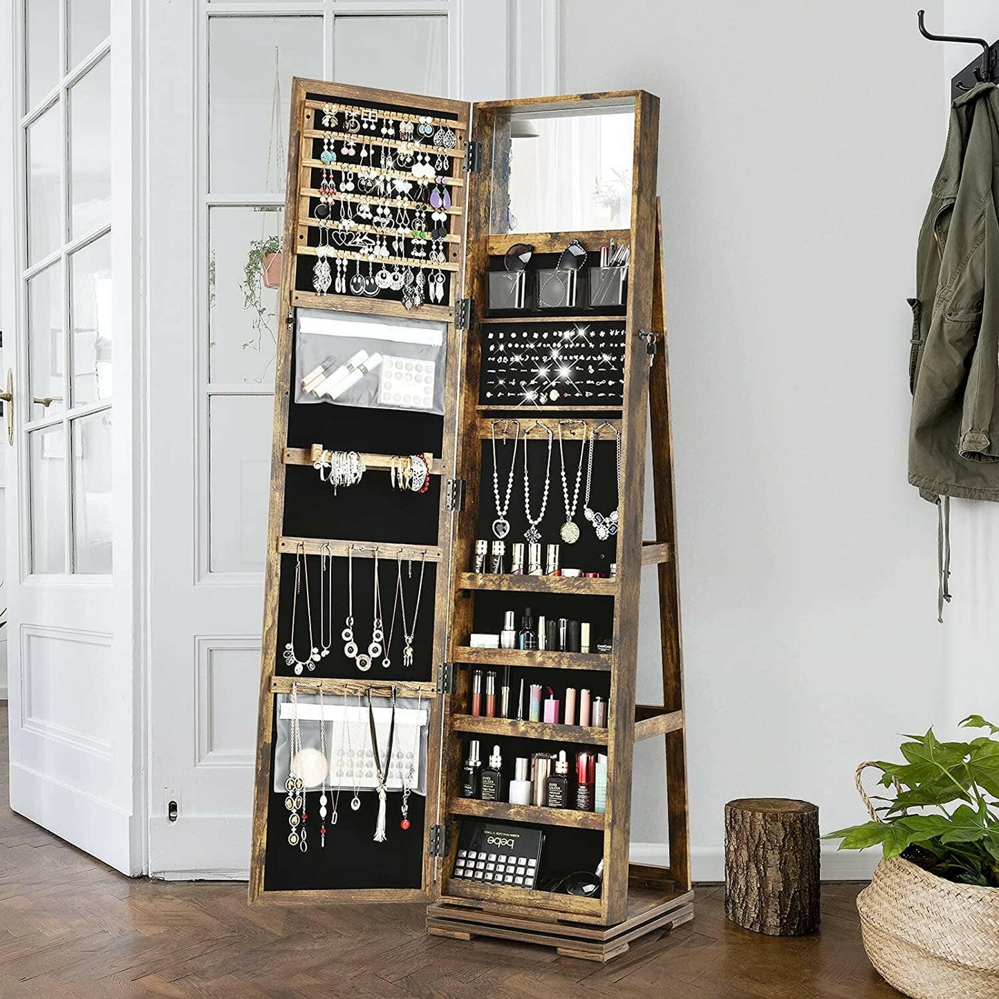 360° Swivel Jewelry Armoire - Crazy Productz