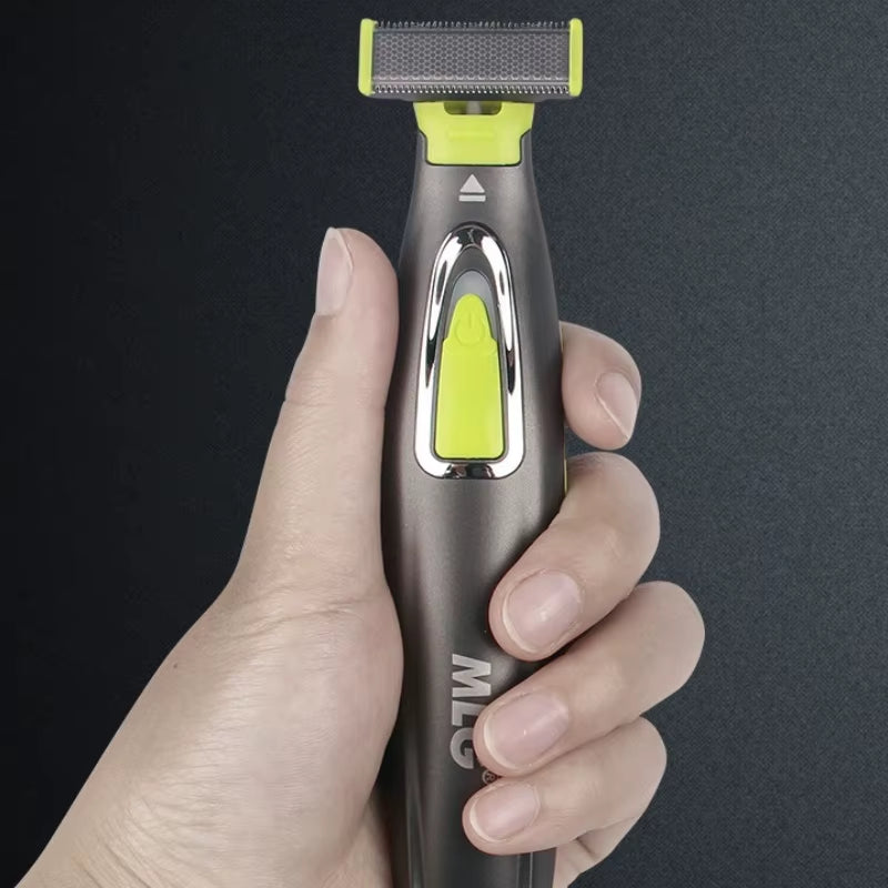 USB Rechargeable Water-Washable Shaver Electric Shaver Epilator Double-Sided Tooth Shaver
