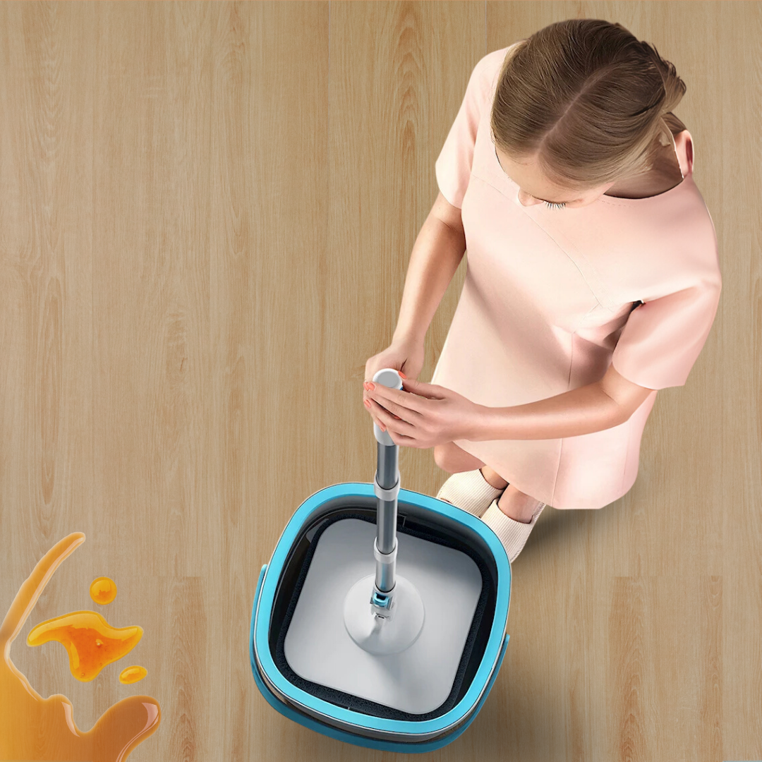 Easy Squeeze Spin Mop