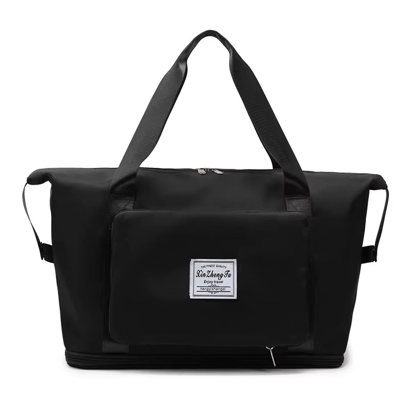 Foldable Large Capacity Storage Folding Bag Travel Bags Tote Carry on Luggage Handbag Waterproof Duffel Women Shoulder Bags