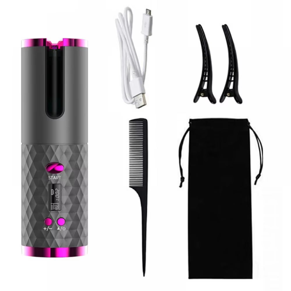 Automatic Wireless Hair Curler - Crazy Productz