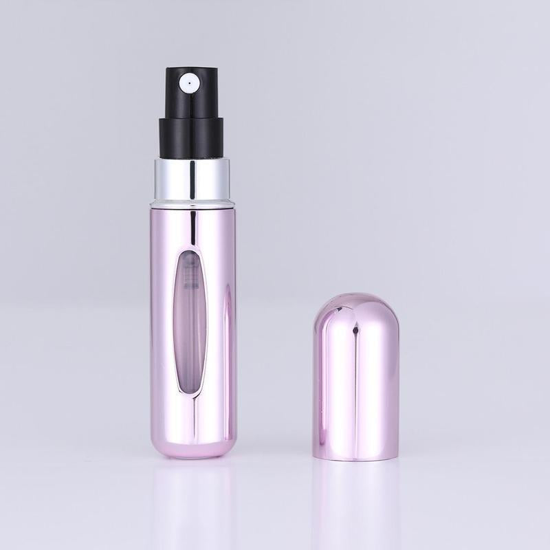 4PCS 5Ml Refillable Perfume Atomizer | Tsa-Approved Travel Spray Bottle, Leak-Proof Continuous Mist for Cologne & Body Mists – Mini Decanter Gift Set for Men (Fall/Holiday Essentials