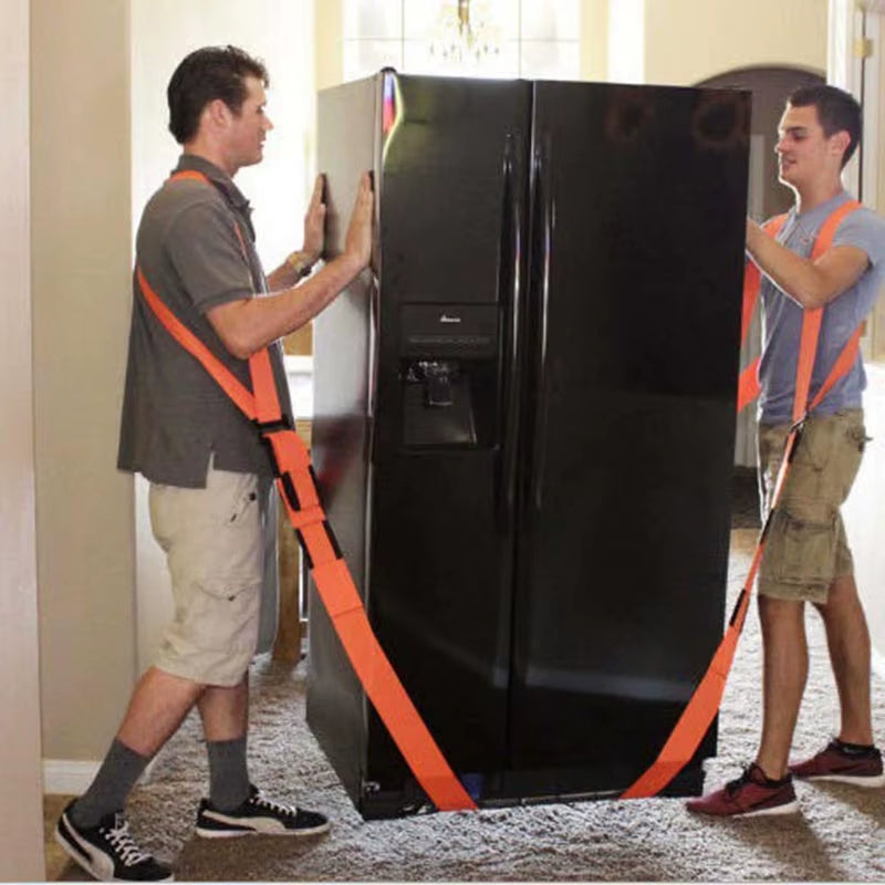 2-Person Lifting and Moving Strap Moving Strap Heavy Duty Lifting Strap Lifting Rope Moving Belt Lift Move and Carry Furniture
