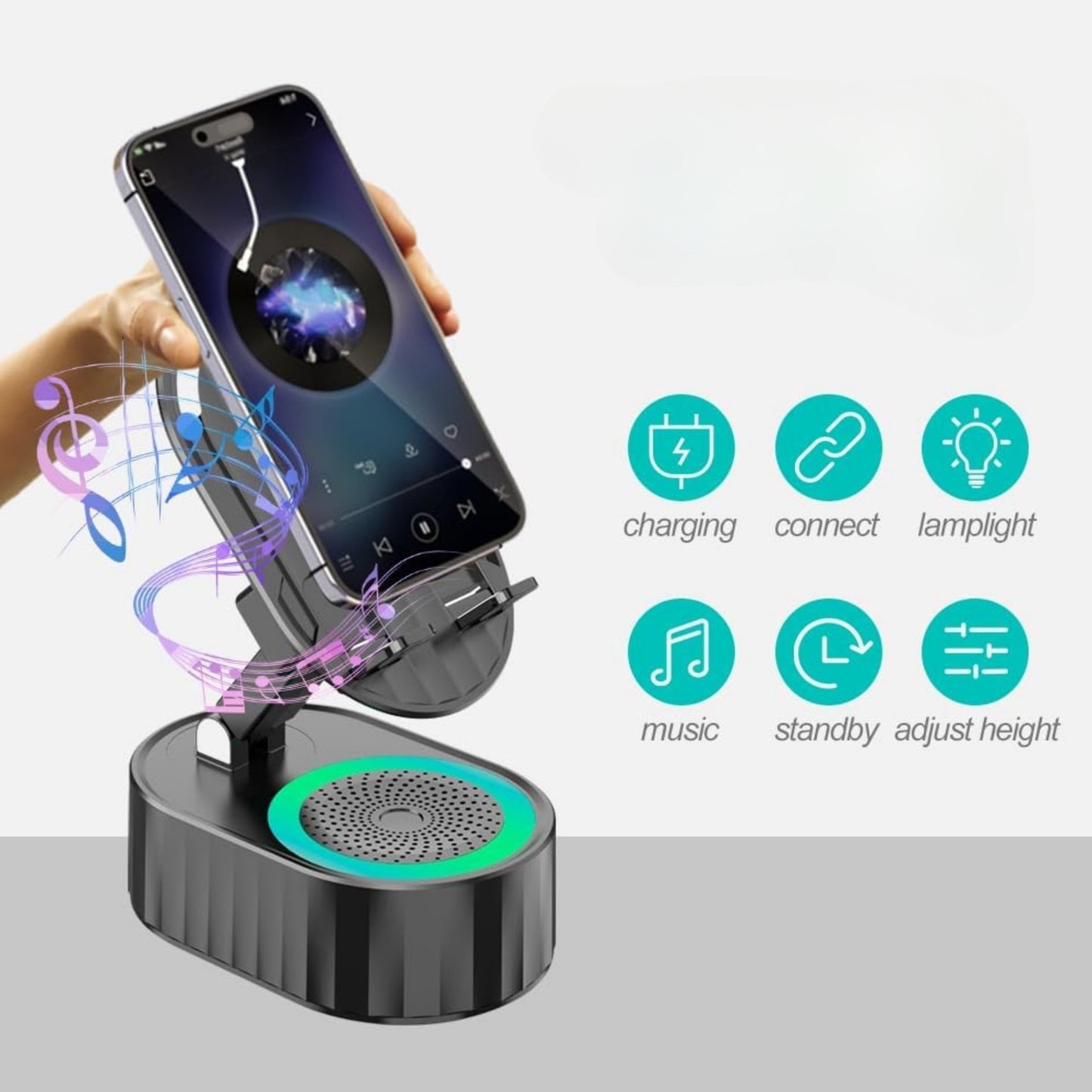 5-in-1 Phone Speaker Stand