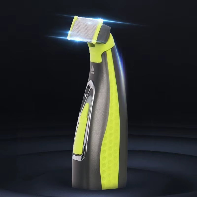 USB Rechargeable Water-Washable Shaver Electric Shaver Epilator Double-Sided Tooth Shaver