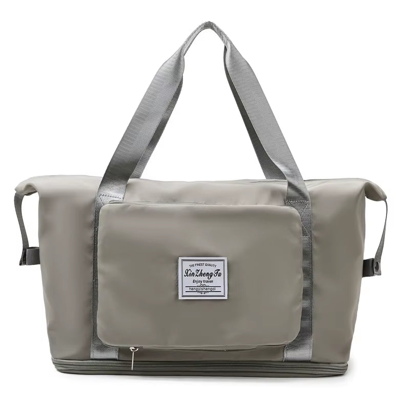 Foldable Large Capacity Storage Folding Bag Travel Bags Tote Carry on Luggage Handbag Waterproof Duffel Women Shoulder Bags