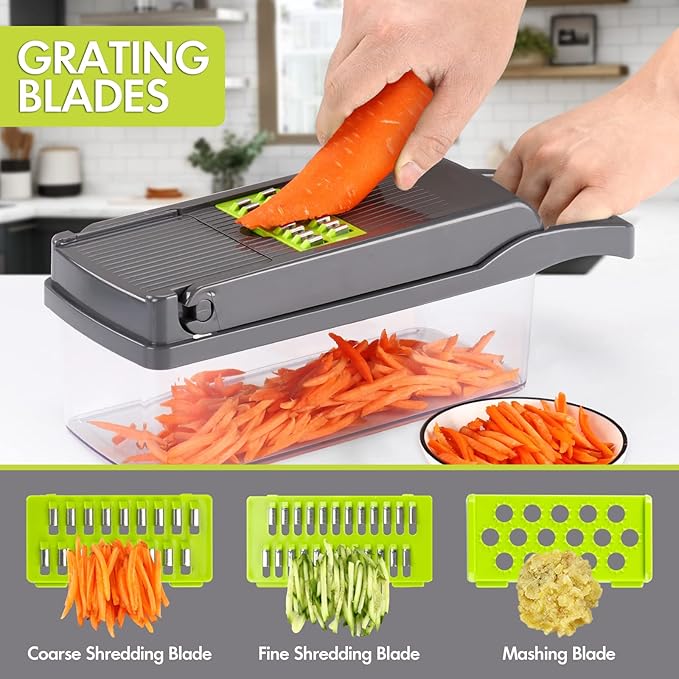 15-In-1 Vegetable Fruit Chopper - Crazy Productz