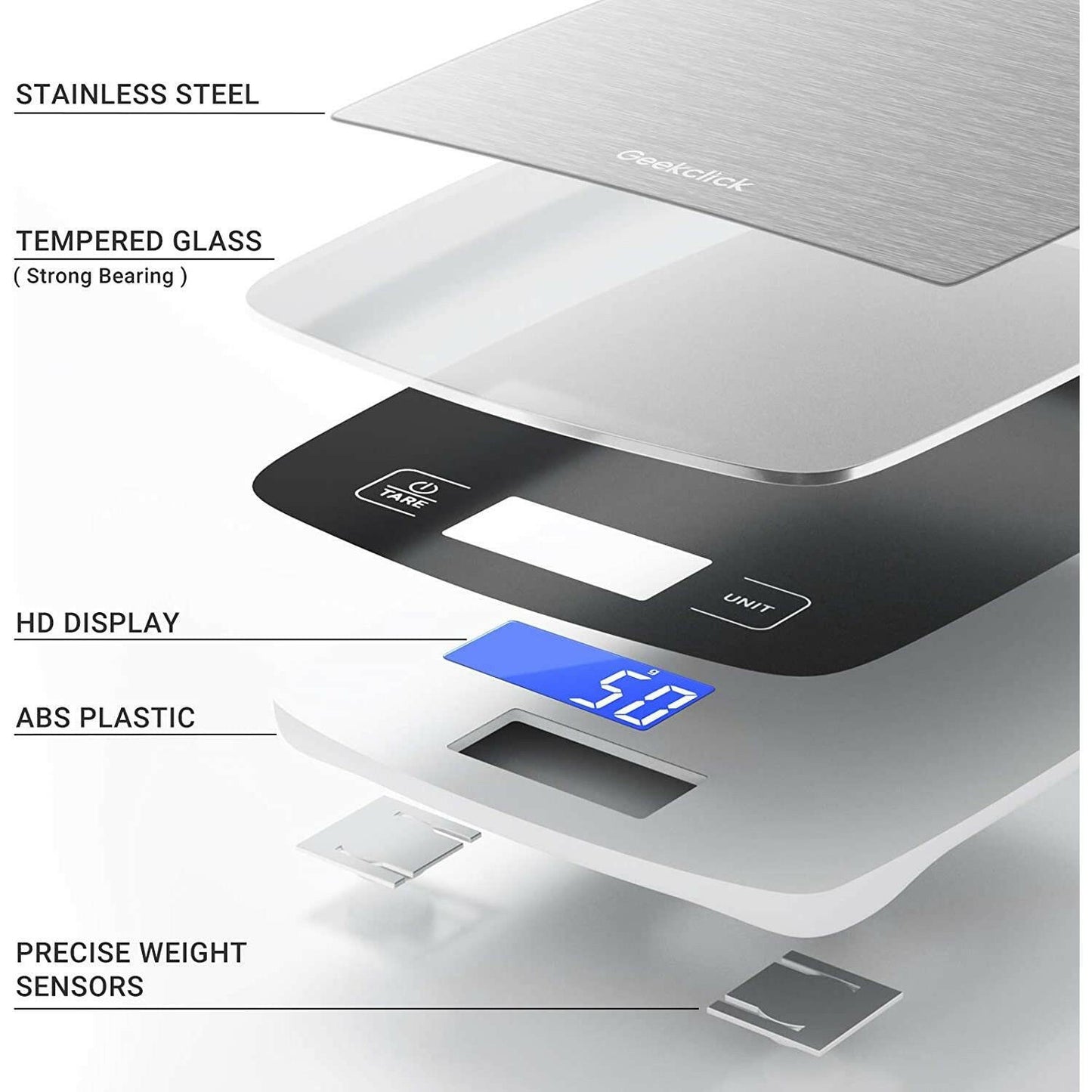 Digital Food Kitchen Scale - Crazy Productz