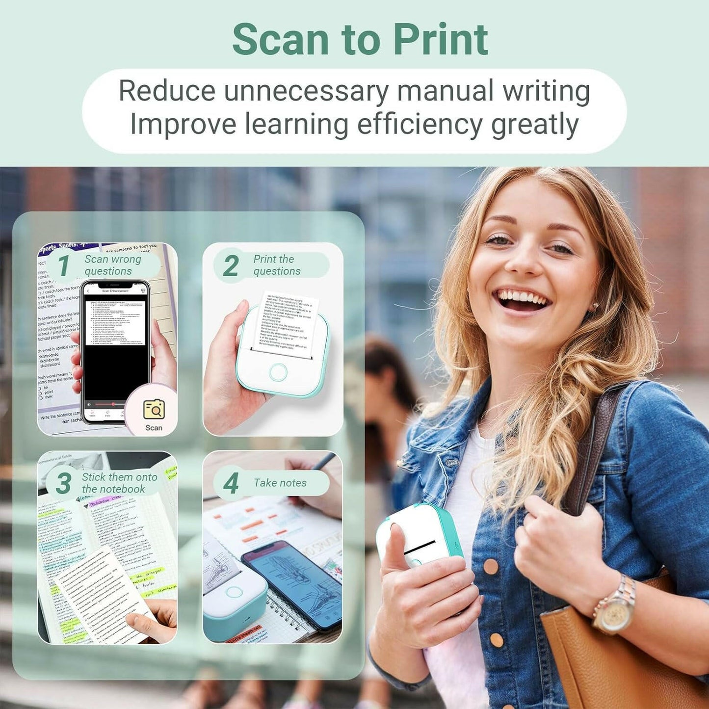 Pocket Printer™️- Portable Mini Printer - Crazy Productz