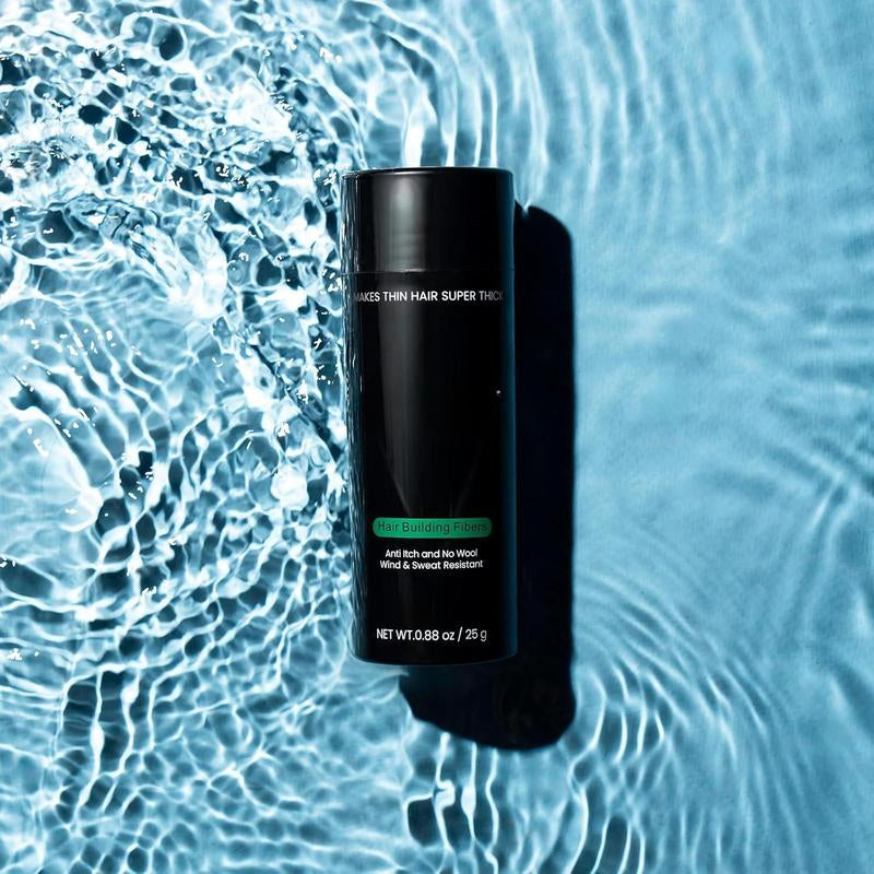THICK FIBER Hair Fibers for Thinning &Amp; Bald Spots (DARK BROWN) - 25G Bottle Conceals Loss in Seconds Powder Women Men
