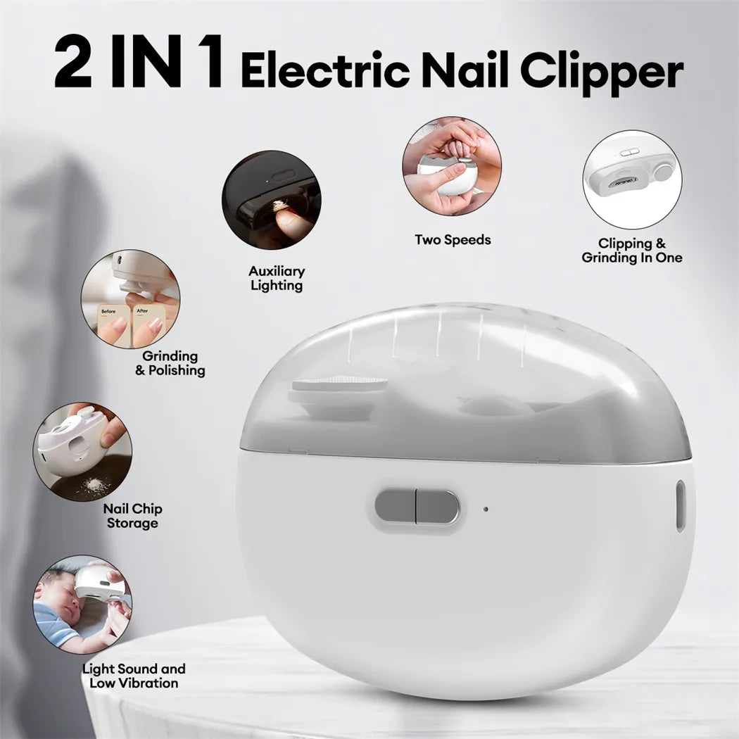 2-in-1 Wireless Nail Clipper