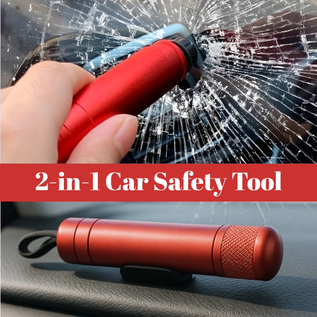 2-in-1 Car Safety Tool