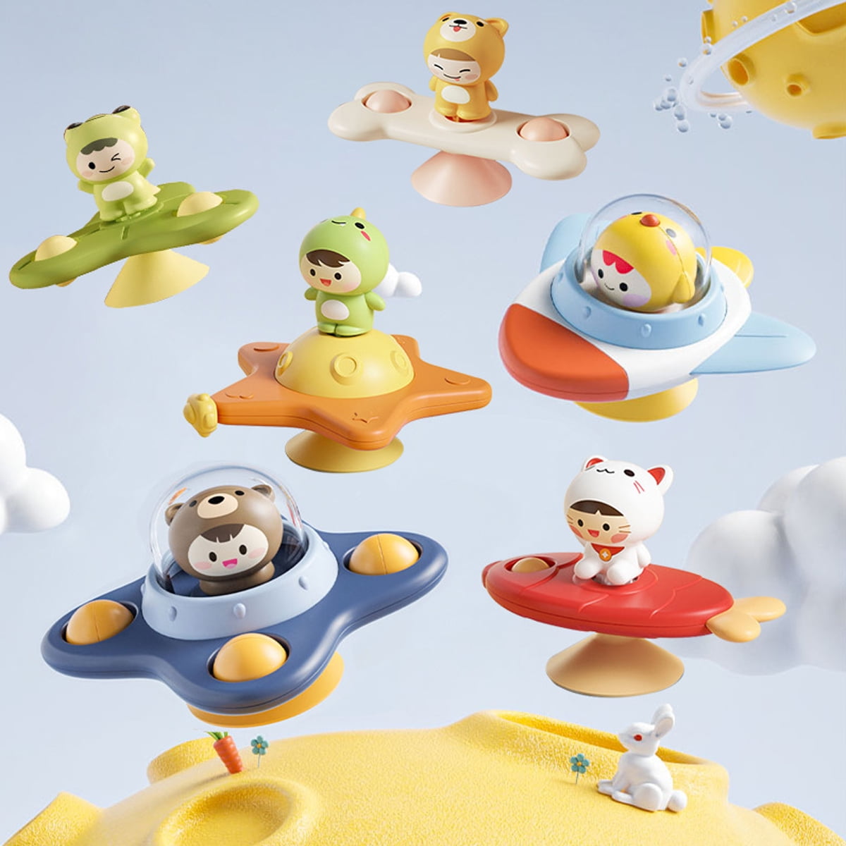 Spinning Suction Cup Toys