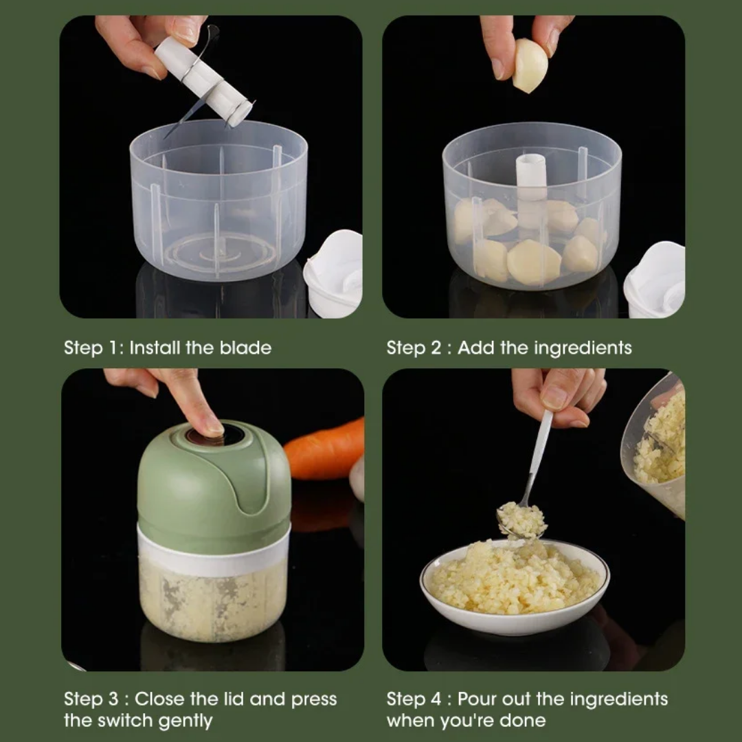 Mini picadora de alimentos