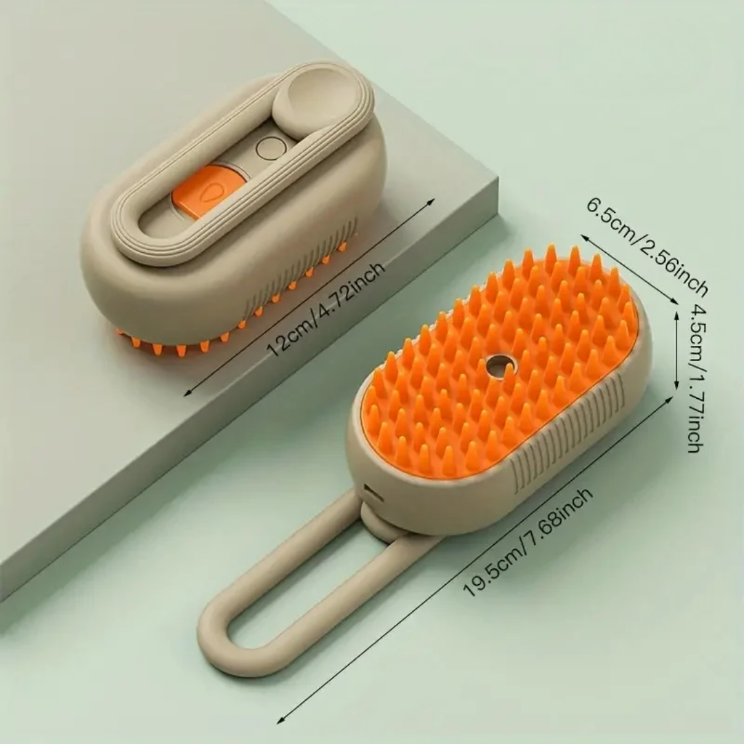 Pet Grooming Steam Brush