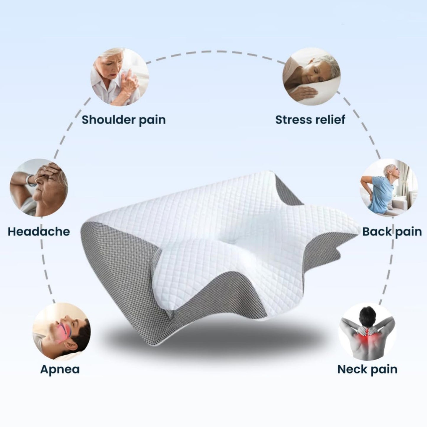 Memory Foam Cervical Pillow
