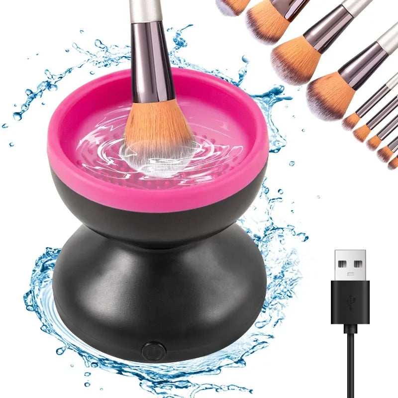 Portable Makeup Brush Cleaner