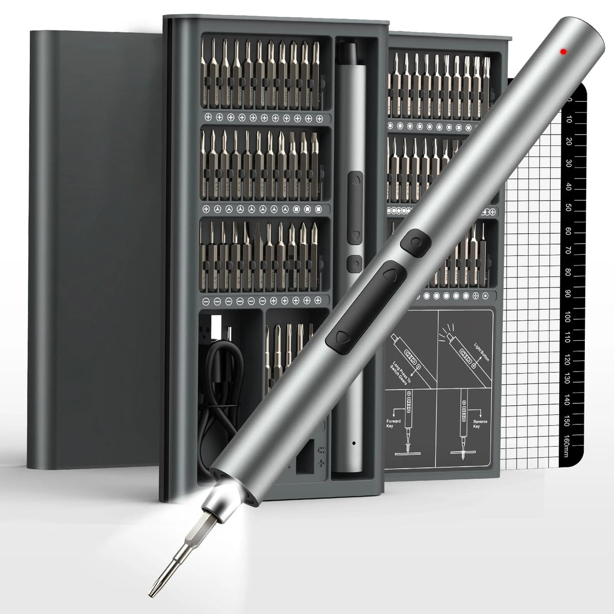 75-In-1 Precision Electric Screwdriver Set