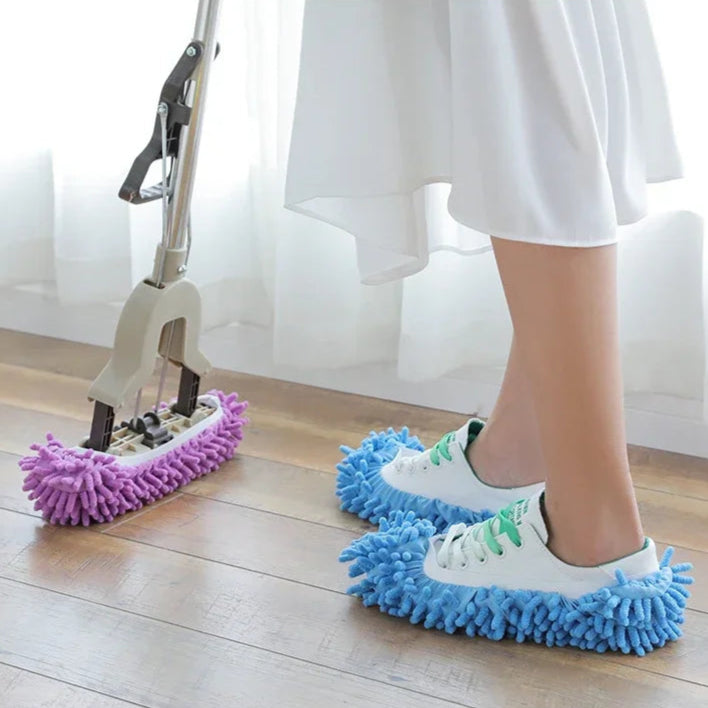 Dust Mop Slippers