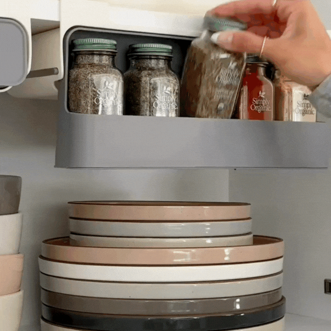 Under-Shelf Spice Organizer