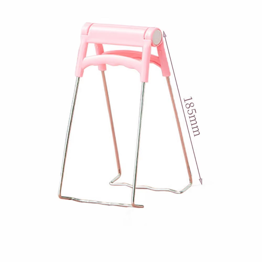 Anti-Scalding Clip Disc Lifter Steamer Clamp Silicone Gloves Microwave Oven Tray Non-Slip Pan Gripper Kitchen Accessories