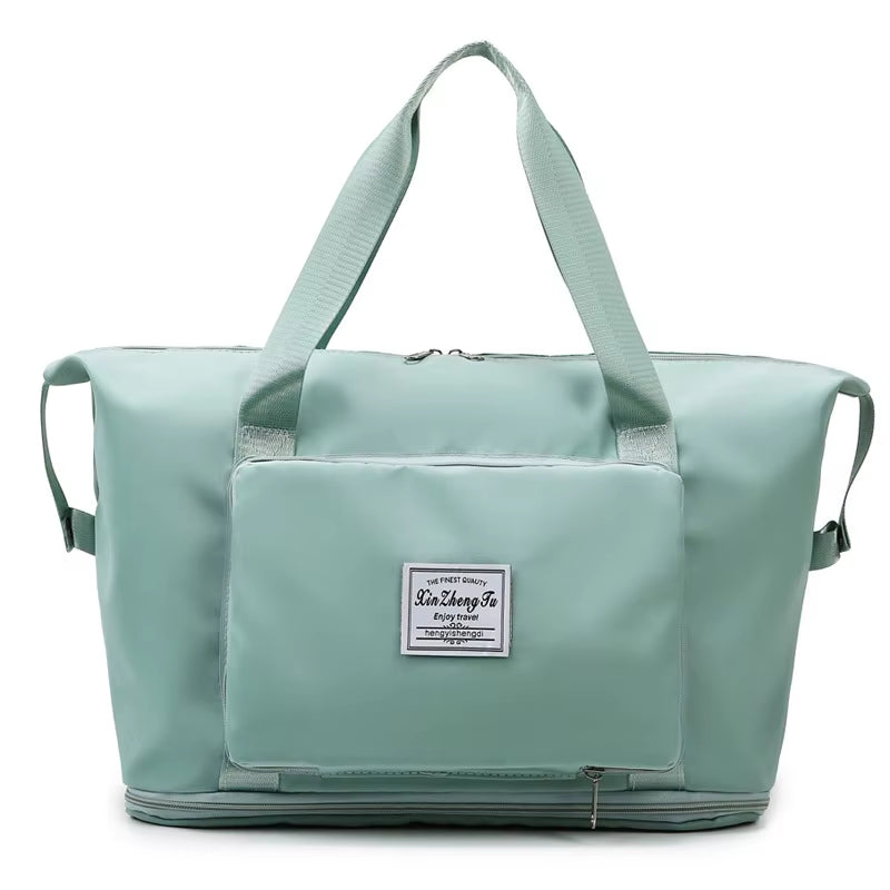 Foldable Large Capacity Storage Folding Bag Travel Bags Tote Carry on Luggage Handbag Waterproof Duffel Women Shoulder Bags