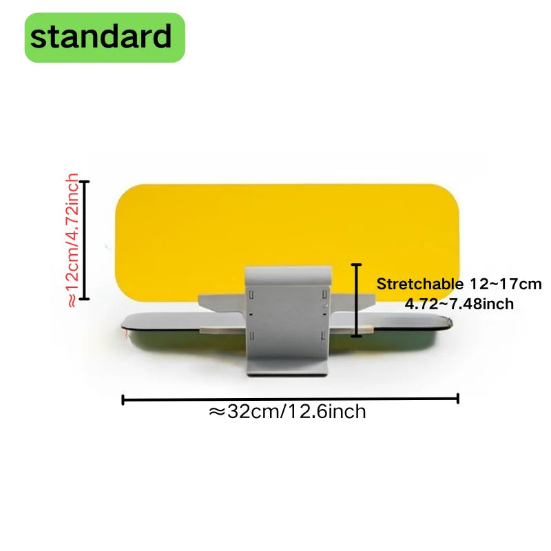 2-in-1 Anti-Glare Car Sun Visor - Crazy Productz