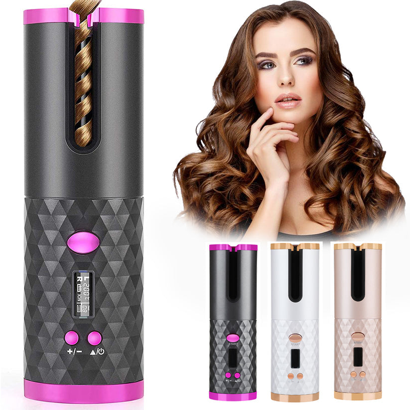Automatic Wireless Hair Curler