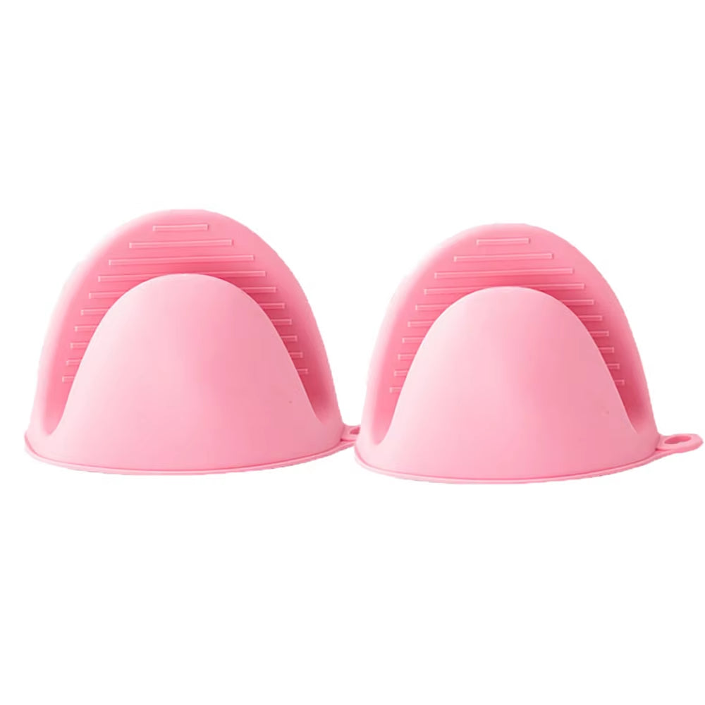 Anti-Scalding Clip Disc Lifter Steamer Clamp Silicone Gloves Microwave Oven Tray Non-Slip Pan Gripper Kitchen Accessories