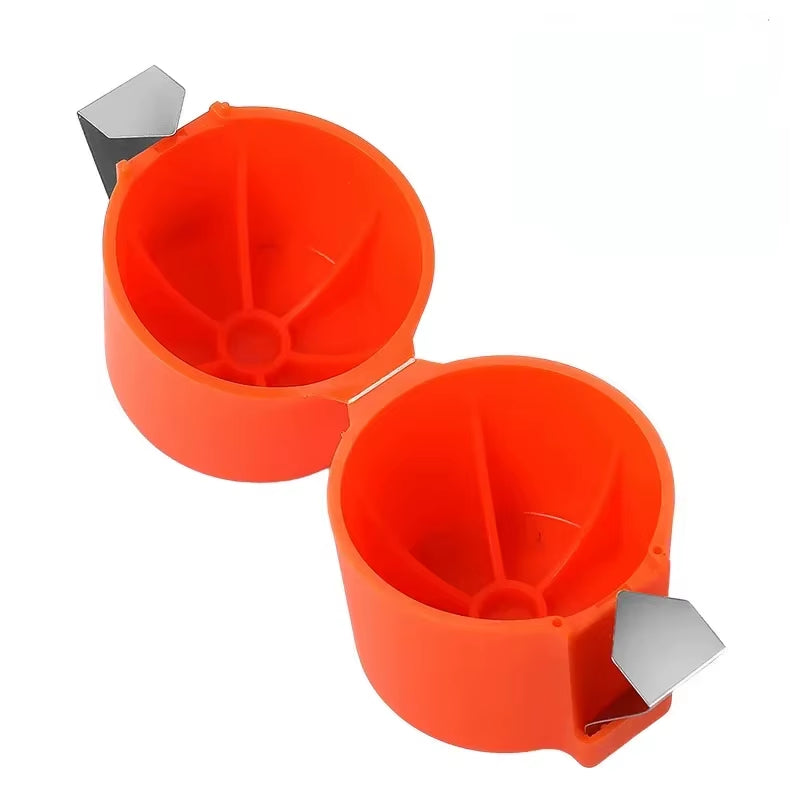 Hot Sale Egg Topper Shell Cutter Beater Raw Egg Cracker Separator Filter Egg Opener Yellow/Orange/Rose Red Kitchen Baking Tools