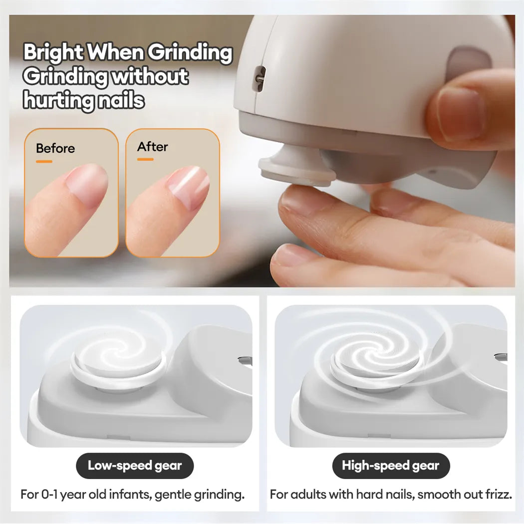 2-in-1 Wireless Nail Clipper