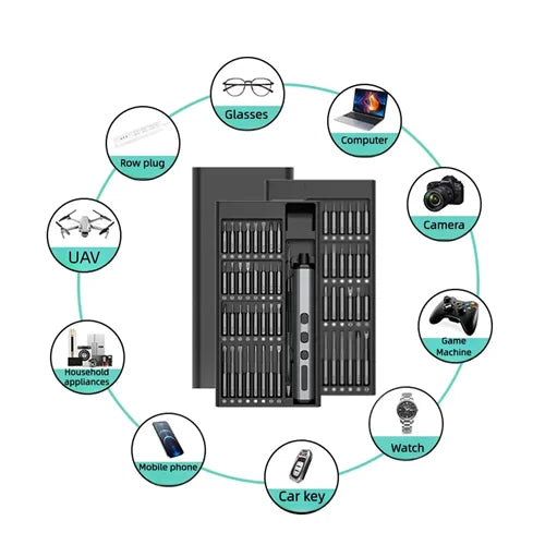 75-In-1 Precision Electric Screwdriver Set - Crazy Productz