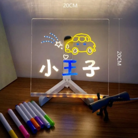 Creative LED Acrylic Writing Board - Crazy Productz