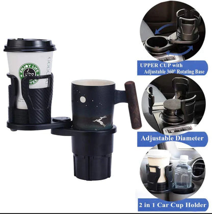 Multicup™ 2 in 1 Multifunctional Car Cup Holder