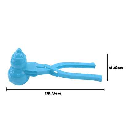 Cute Duck Shaped Snowball Maker Clip Children Outdoor Plastic Winter Snow Sand Mold Tool for Snowball Fight Outdoor Fun Sports