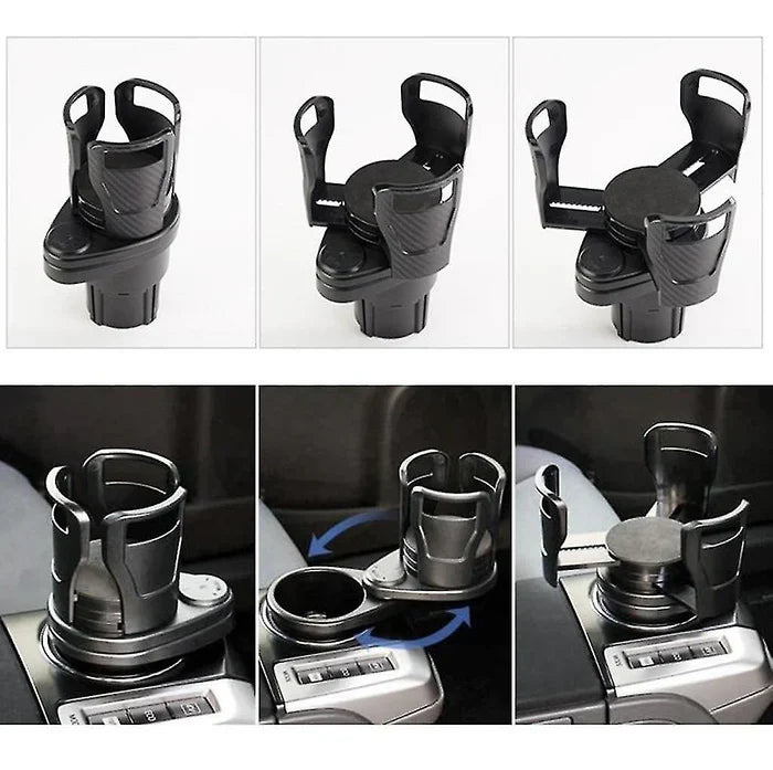 Multicup™ 2 in 1 Multifunctional Car Cup Holder