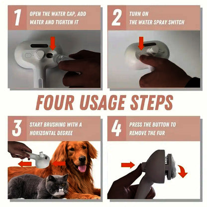 Pet Steam Brush