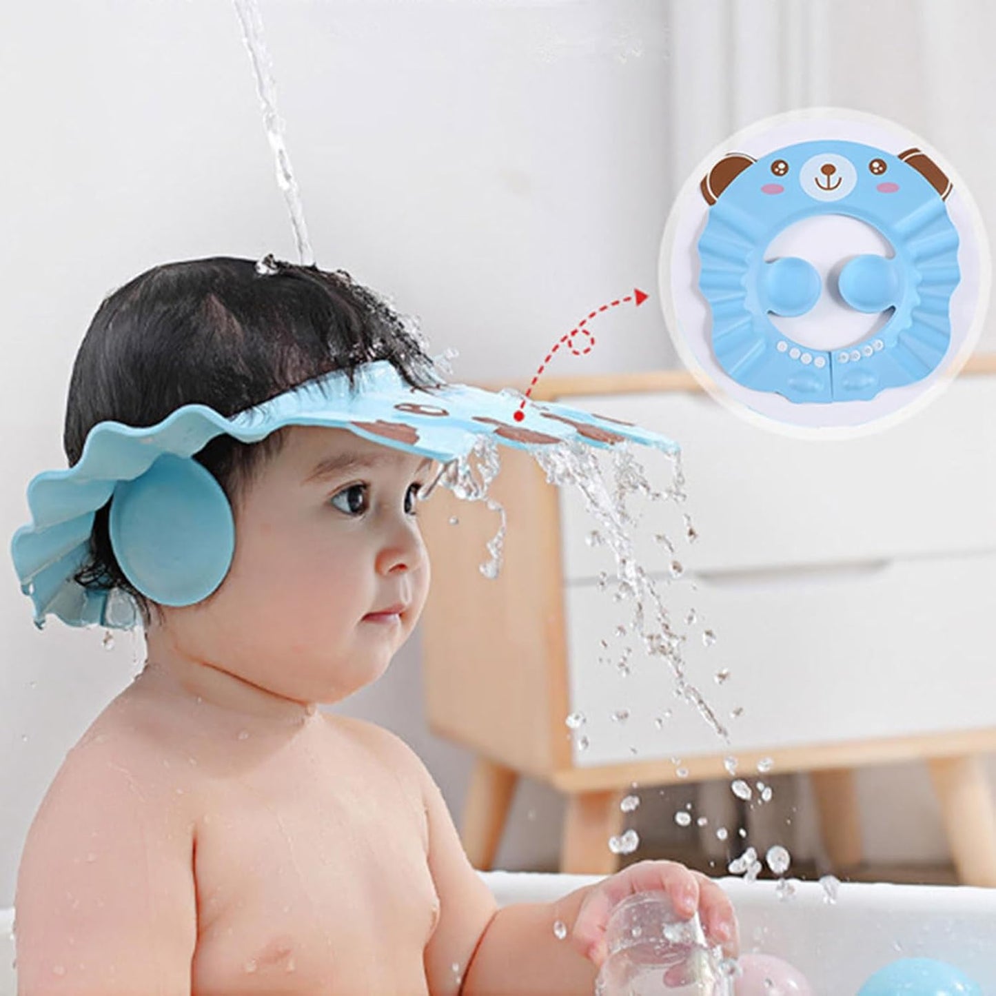 Cute Baby Bath Cap