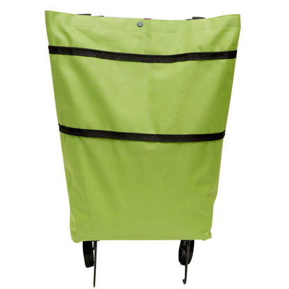 Home Utility Trolley Retractable Tug Bag Supermarket Shopping Bag Shopping Cart Folding Wheels Shopping Bag