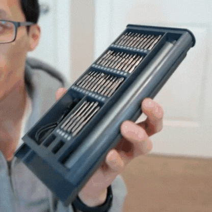 Juego de destornilladores eléctricos de precisión 75 en 1