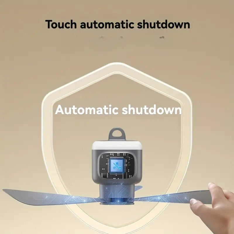 Portable Camping Fan with Light