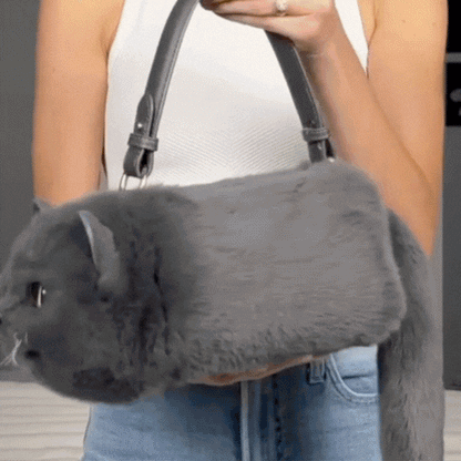 Fluffy Cat Handbag