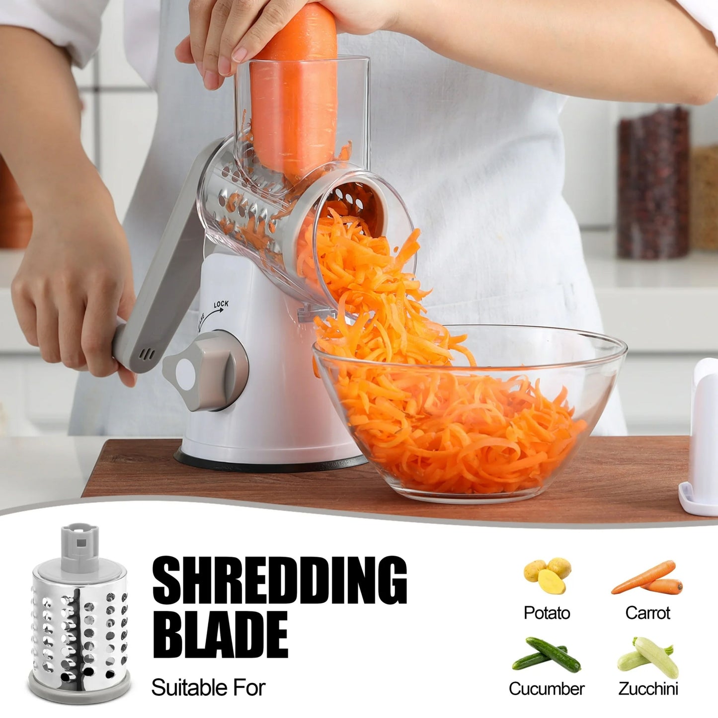 Rotary Cheese Grater