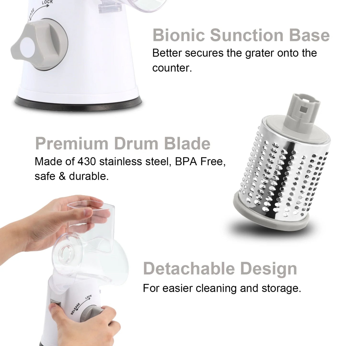 Rotary Cheese Grater